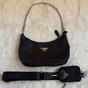 Prada re-edition nylon bag